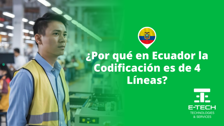 ¿Por qué en Ecuador la Codificación es de 4 Líneas?