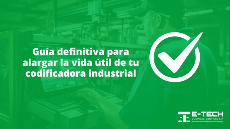 Guía definitiva para alargar la vida útil de tu codificadora industrial