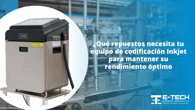 ¿Qué repuestos necesita tu equipo de codificación Inkjet para mantener su rendimiento óptimo?